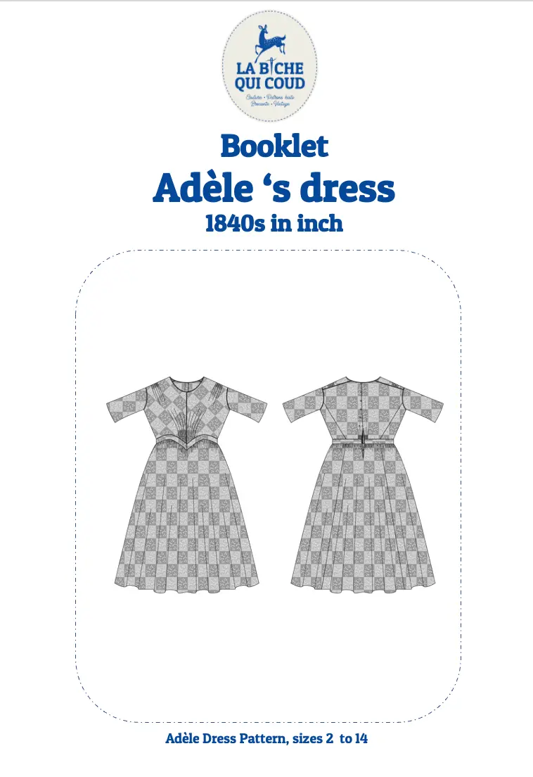 Patron robe Adèle 1840 fille - Image 15